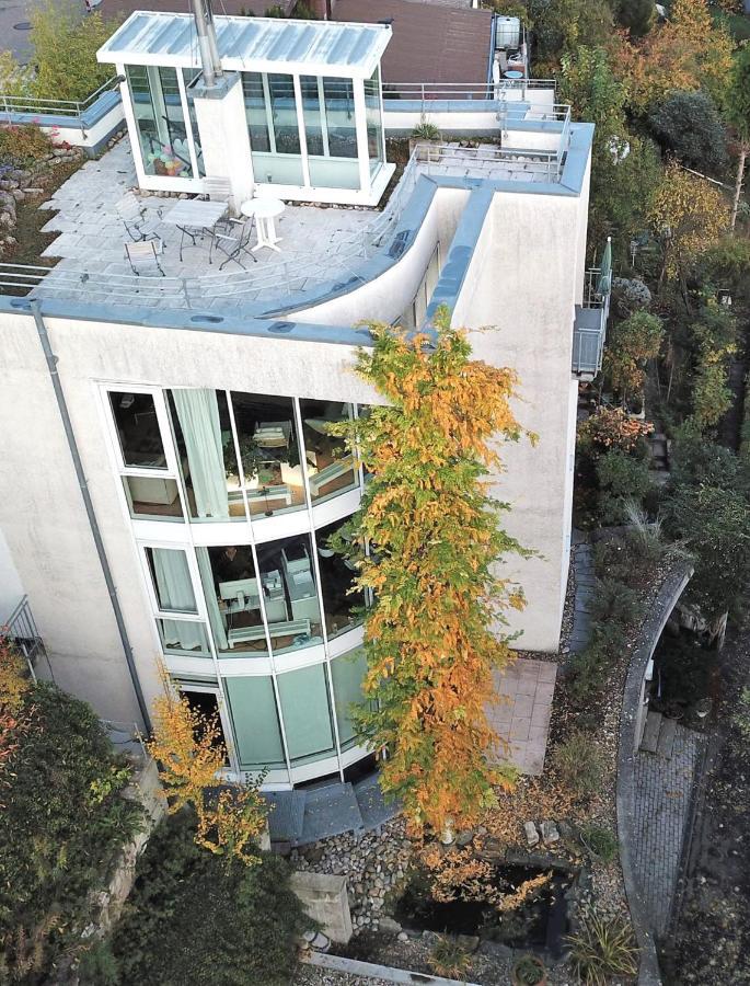 Ferienwohnung Im Turm Bellevue Mit 3 Schlafzimmern Sachsenheim Dış mekan fotoğraf